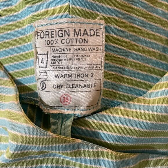 60s striped tunic top - Picture 2 of 5